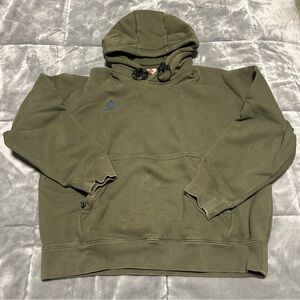 Men's Nike ACG Olive Green Hoodie